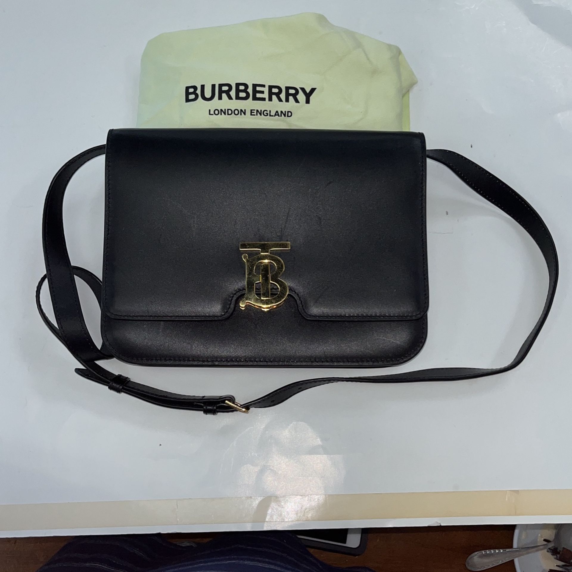 Burberry Purse, With Dust Bag, In Used Condition