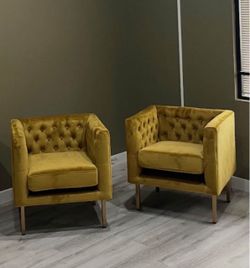 Gold chair