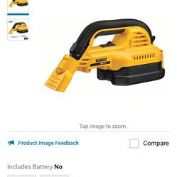 Dewalt DCV517 Vacuum with Battery, Charger and Extra Filters : Excellent Condition