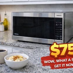 Panasonic Stainless Steel Microwave – Works Great