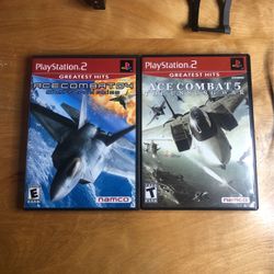 PlayStation 2 : PS2 Ace Combat 4 And 5