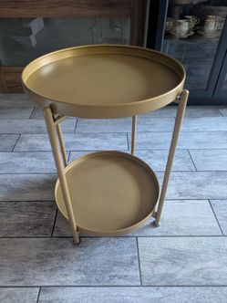 Two Tier End Table
