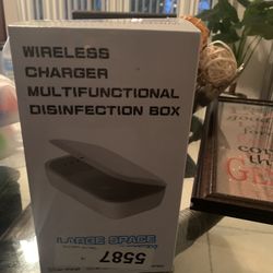 Wireless Charger Multifunctional Disinfection Box