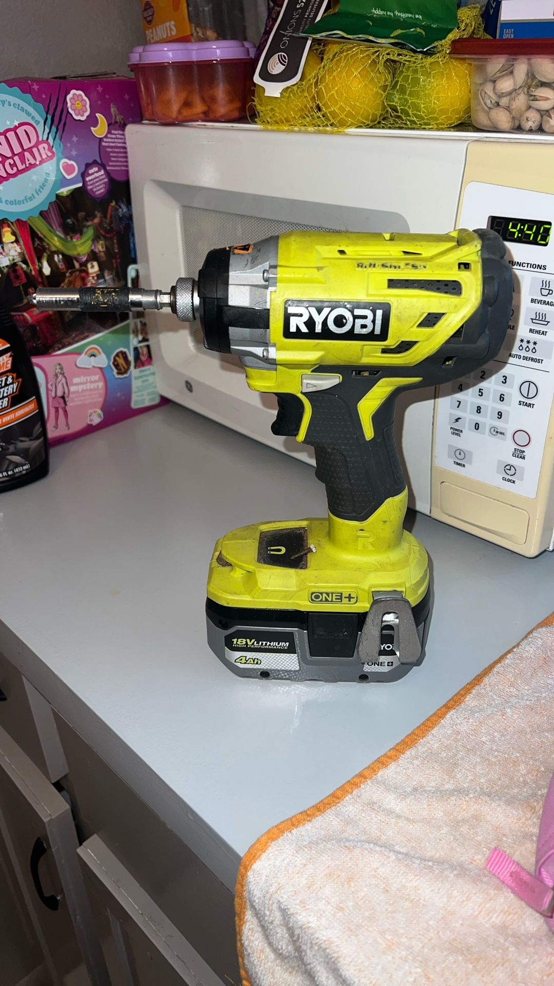 Drill with charger $40