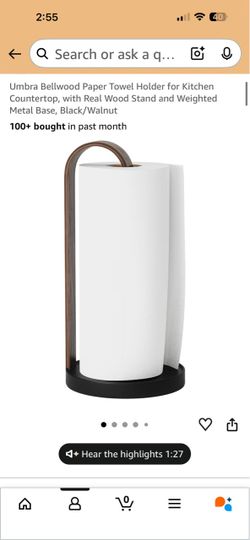 Paper towel holder