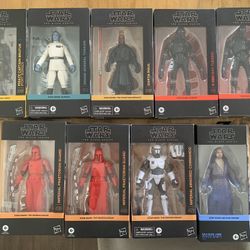 Star Wars Black Series Lot