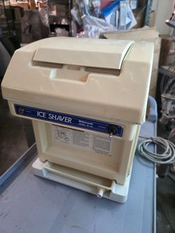 Hatsuyuki HC-8E Cube Ice Shaver Commercial Made In Japan Tested Works Good