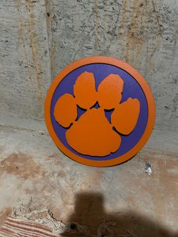 Clemson wall sign