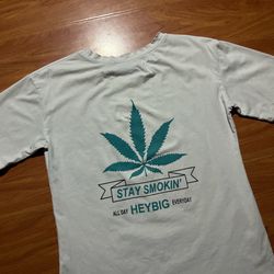 Acne Studios Stay Smokin weed Tshirt  Size M 