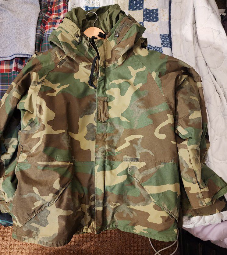 Military Parka, Cold Weather Camoflage