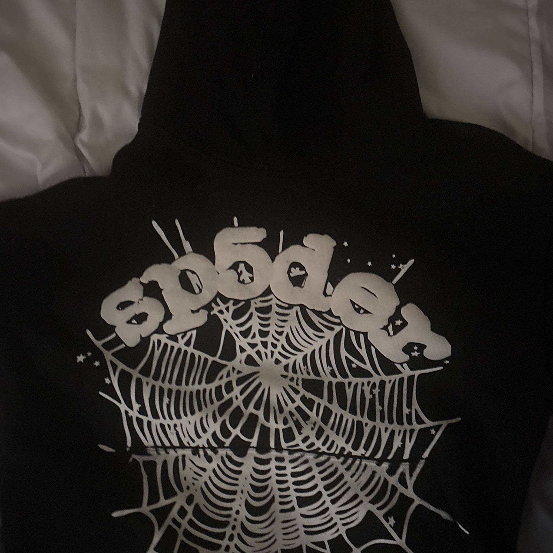 spider hoodie, small
