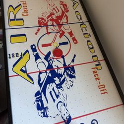 Functional vintage Air hockey Table