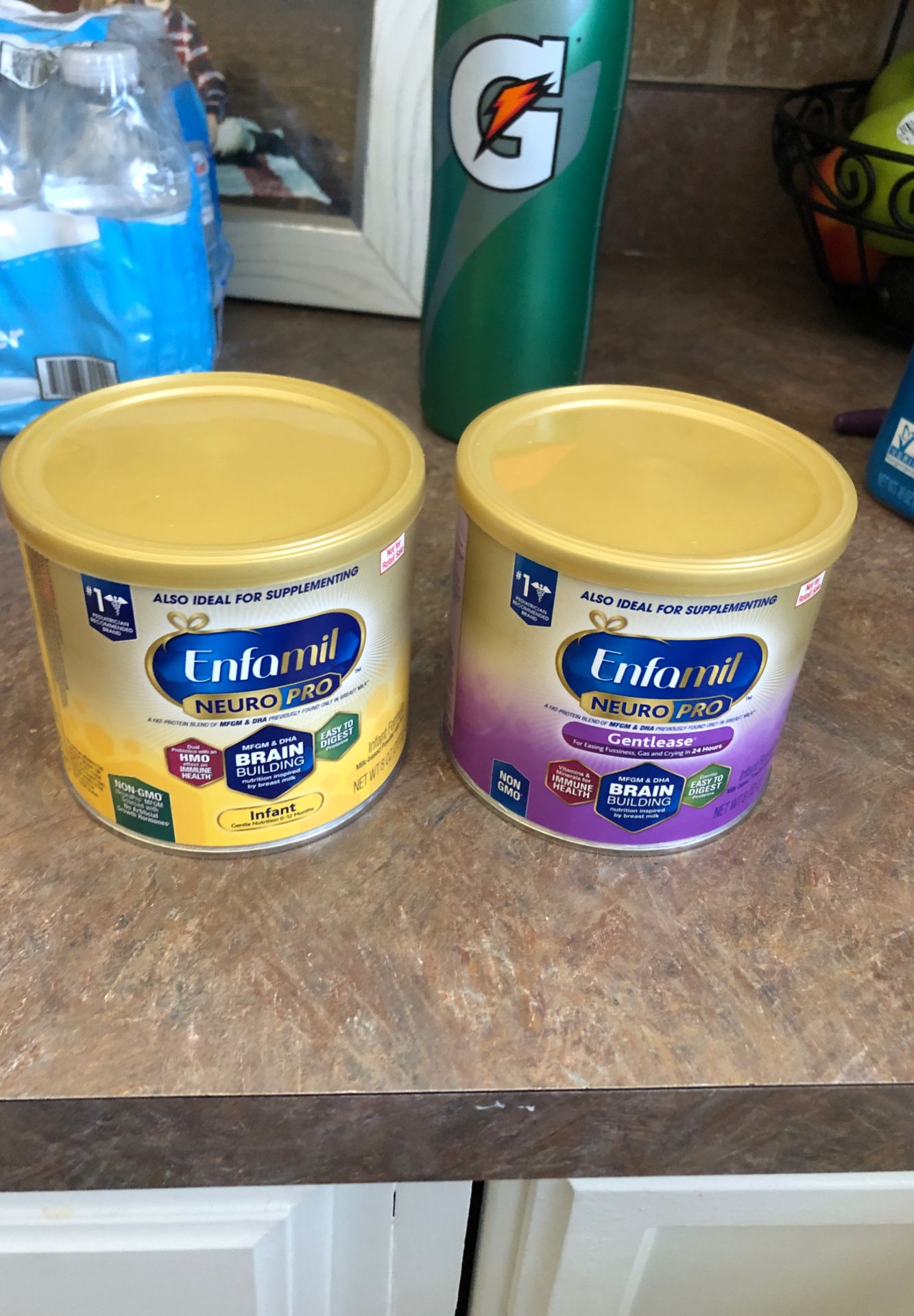 Unopened baby formula