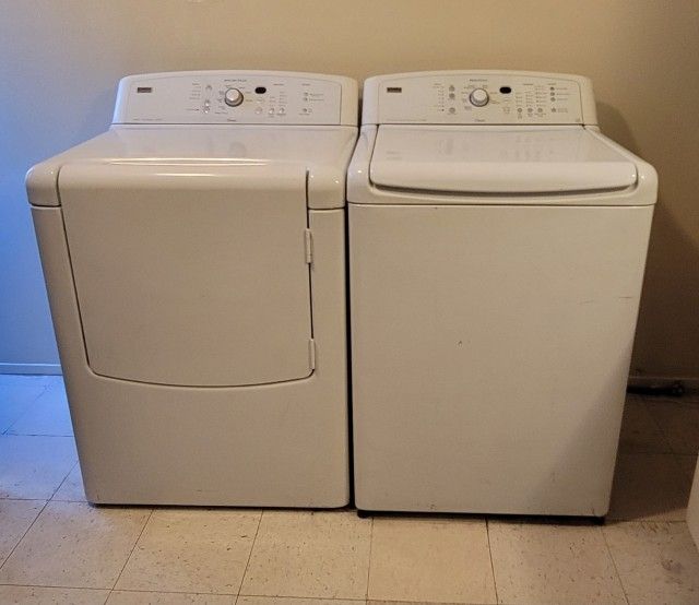 Washer And Dryer.