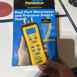 Dual Port Manomoter And Pressure Switch Tester