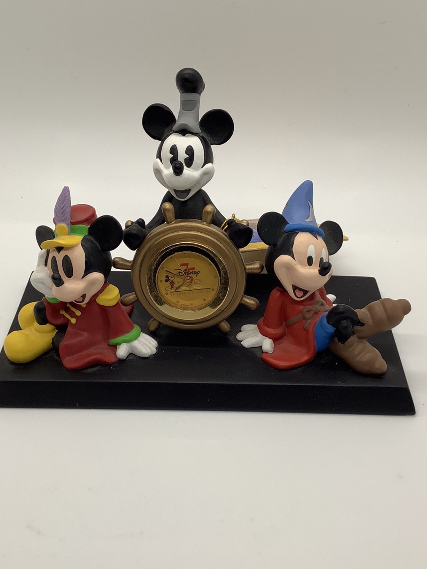Disney 75 Years Of Love And Laughter Clock