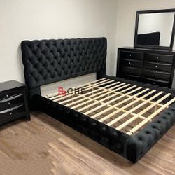 Queen / Eastern King Size Bed Frame - Mattress Sold Separately
