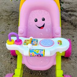 Pink Baby Push Toy/ Walker 