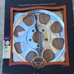 Harley Davidson, softail chrome sprocket cover