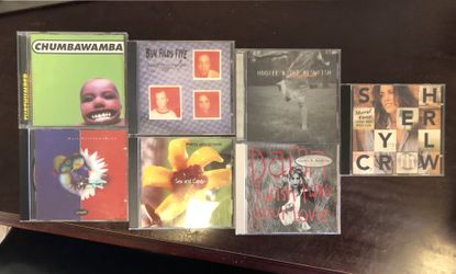 7 Alternative Music Cds - titles as pictured