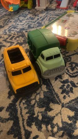 Green Toys School Garbage Truck