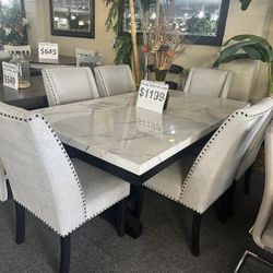 Brands New Dining Table And 6 Chairs 