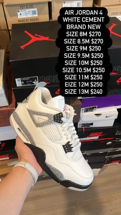 Air Jordan 4 Retro White Cement