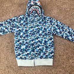 Bape Hoodie-blue