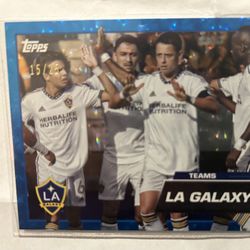 2023 Topps MLS - LA Galaxy 15/25 numbered card