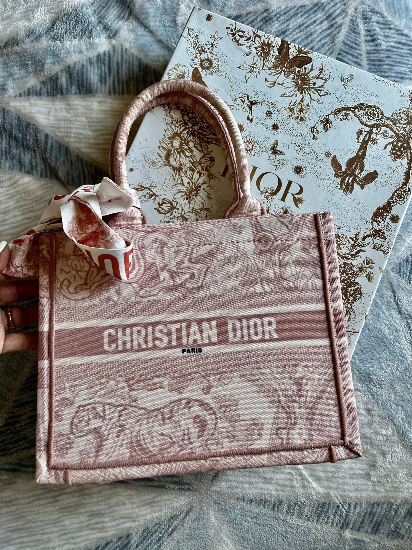 Christian Dior Mini Book Tote Pink for Sale in Ocean Springs, MS