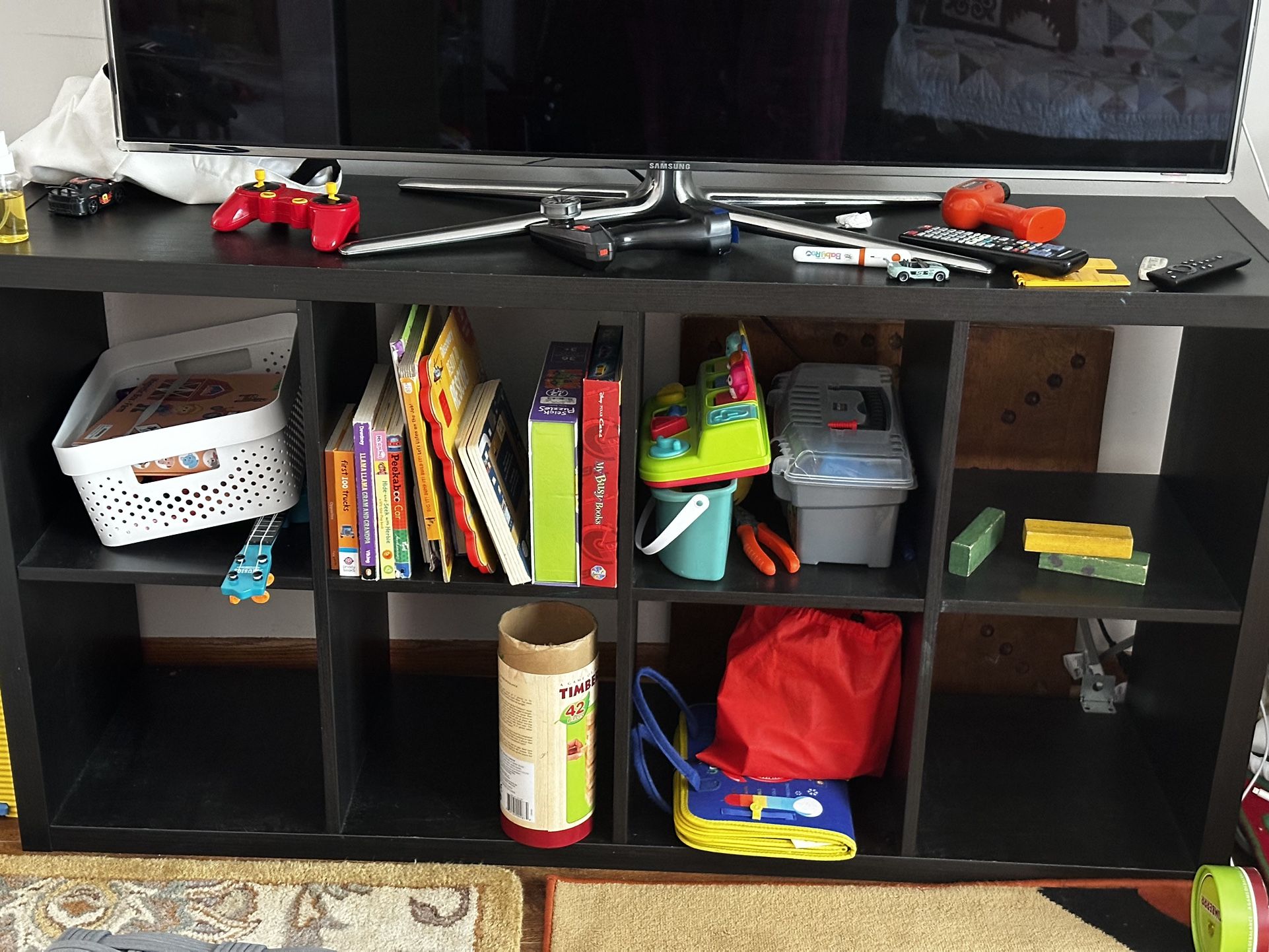 IKEA Wood Book Toy Shelf 