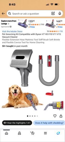 dog hair vacuum