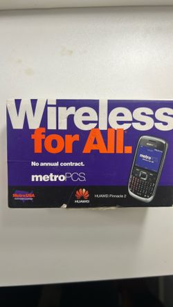 Metro Pcs Huawei Pinnacle 2 Phone