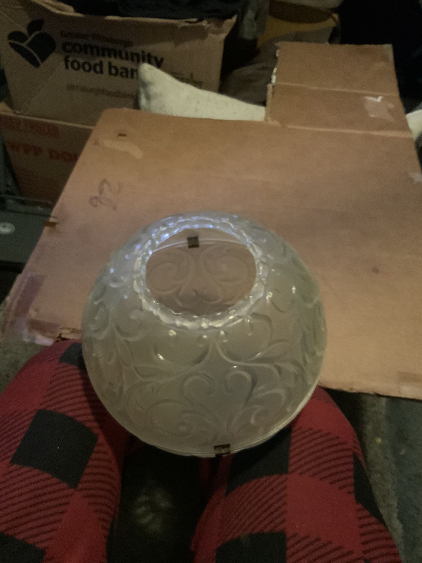 Old Plastic Lampshade