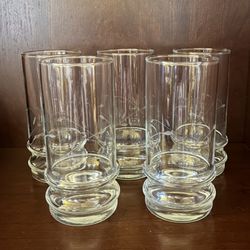 PH 489 Vintage Crystal Tumblers (5)