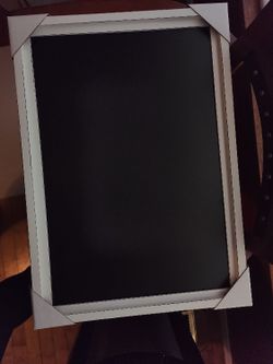 Large Chalk Board Canvas Picture