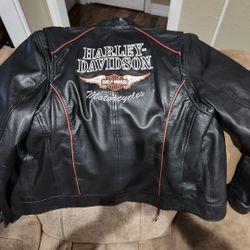 Harley Davidson Ladies Leather Jacekt