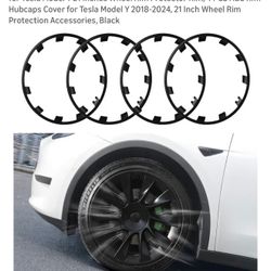 Tesla Model Y Wheel Rim Protector Hubcaps