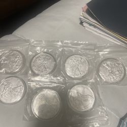 Silver Eagle Coin 2022