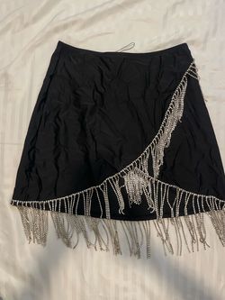 Black swim cover up