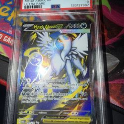 MEGA ABSOL EX #161 ULTRA RARE FULL ART 2025 POKEMON MEG EN MEGA EVOLUTIONS PSA 9