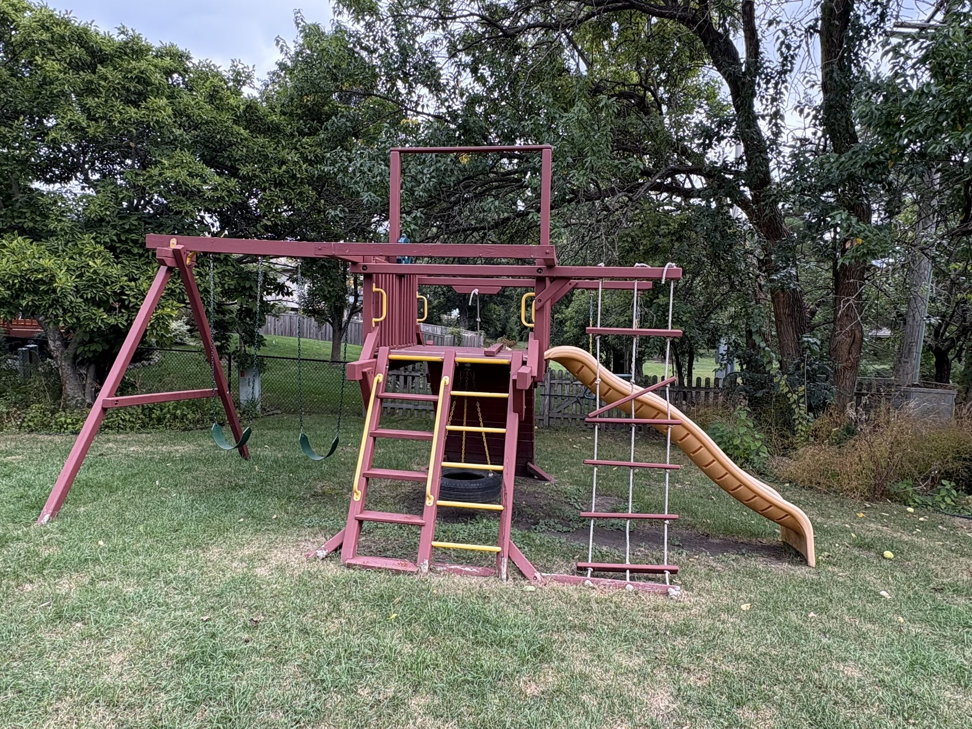 Rainbow Swing Set