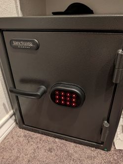 Sanctuary 2.2-cu ft Fire Resistant Waterproof Home safe with Electronic/Keypad Lock