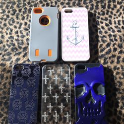 IPhone 5/5S mixed cases lot (5)