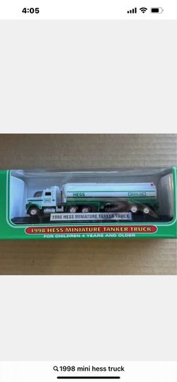 1998 Mini Hess Tanker Truck