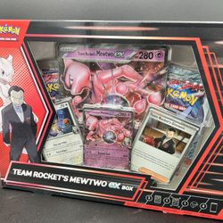 Team Rocket's Mewtwo ex Box