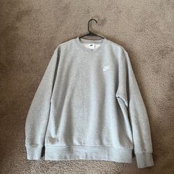Nike Grey Crew neck Sweatshirt 