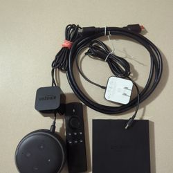 Fire TV Box + Echo Dot 
