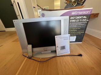 20" DIGITAL STEREO LCD TV+DVD
