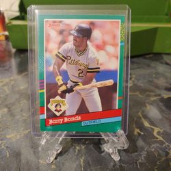 1991 Donruss Barry Bonds Guard 495